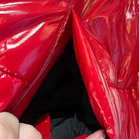 Red Puffer Vest - Picture 6 of 7